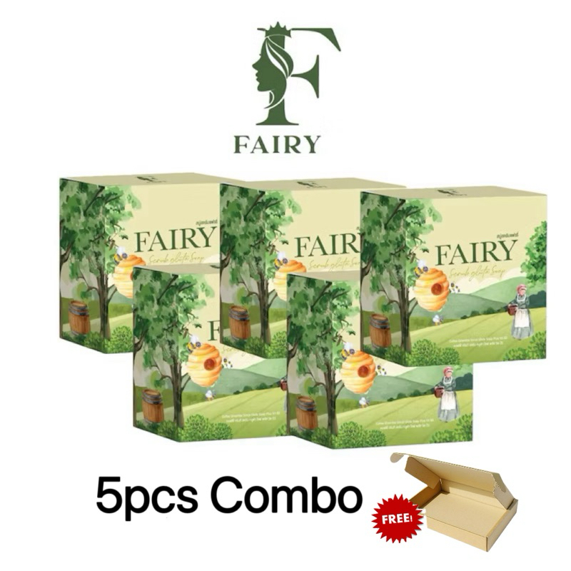 Fairy Scrub Gluta Soap (5 Pcs)