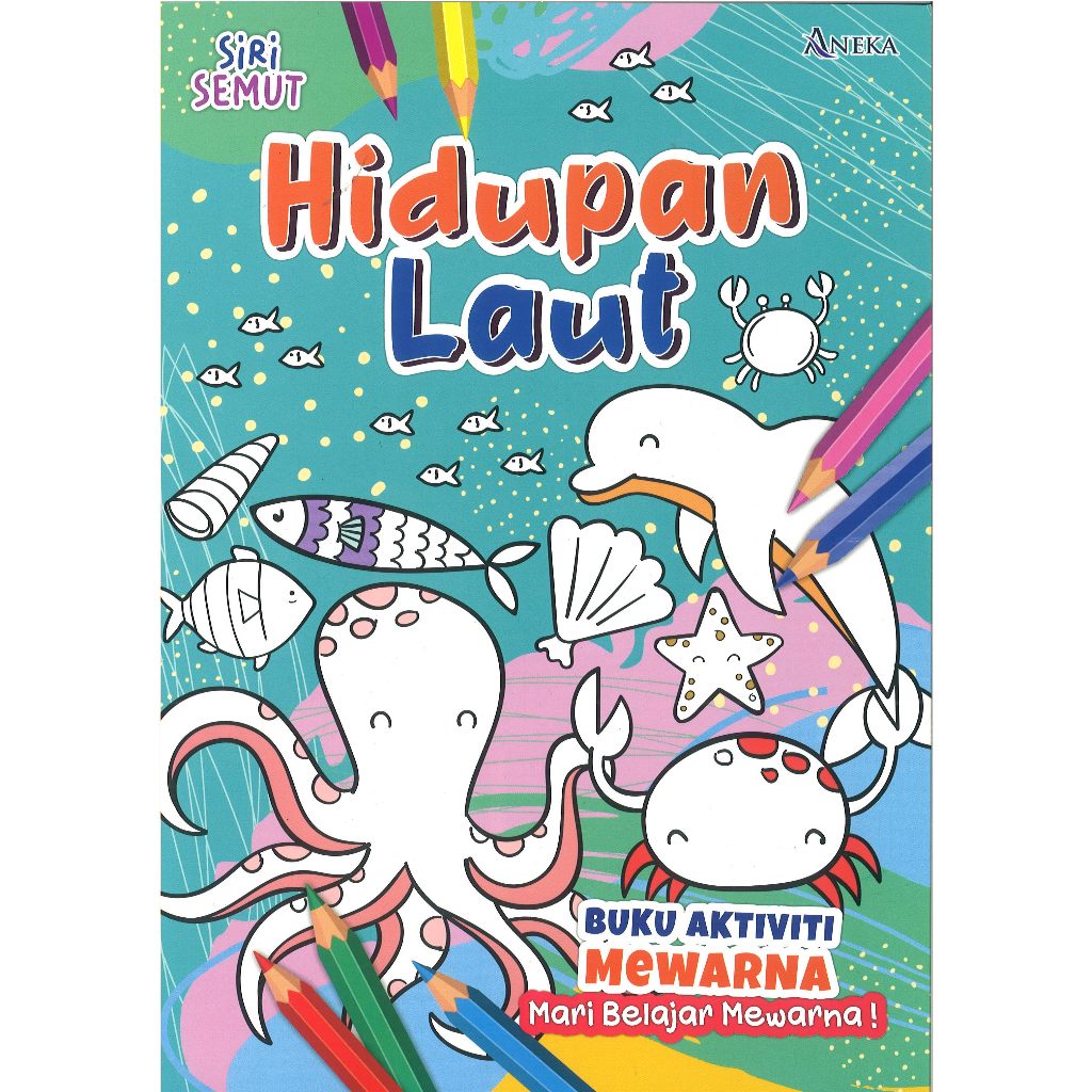 BUKU AKTIVITI MEWARNA ▶️ HIDUPAN LAUT—SAYUR-SAYURAN— PEKERJAAN