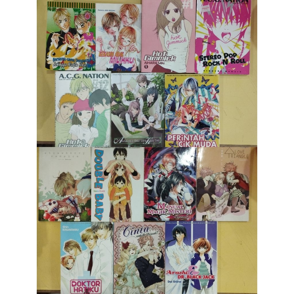 (MAL) JAPANESE COMIC MANGA / BUKU KOMIK