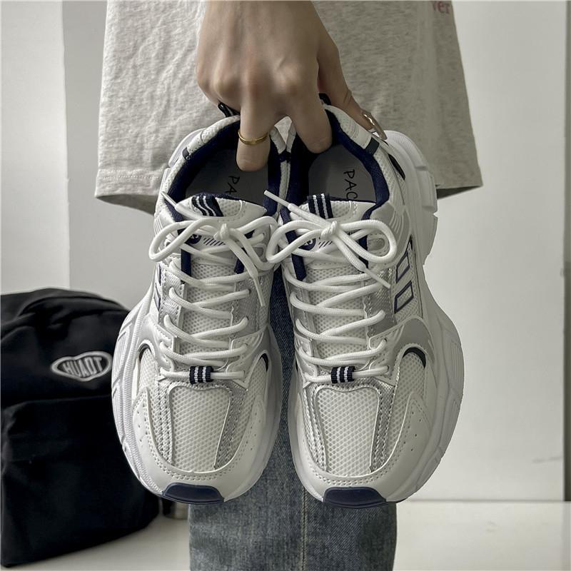 Same Day Delivery Comfy MY530Shoes White Pink Shoes Couple SIZE 36-45 Sneakers Kasut Sukan for Running