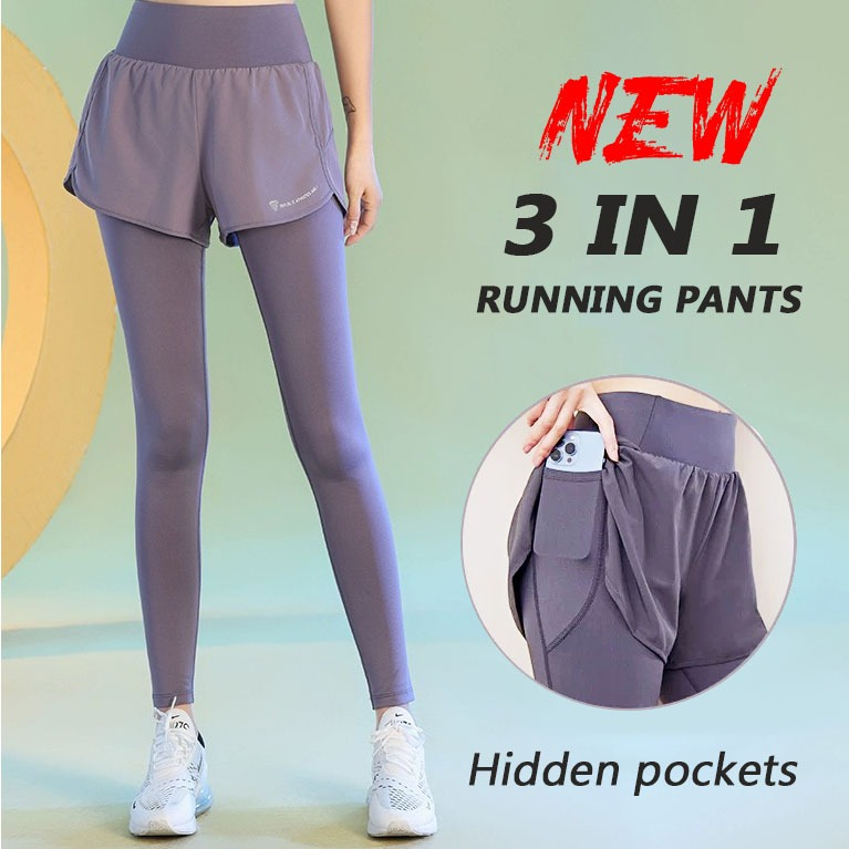 Yoga Pants Sports Leggings for Women Quick Drying Pants Dry Workout Training Shorts High Waist Biker Pants Sports Pants