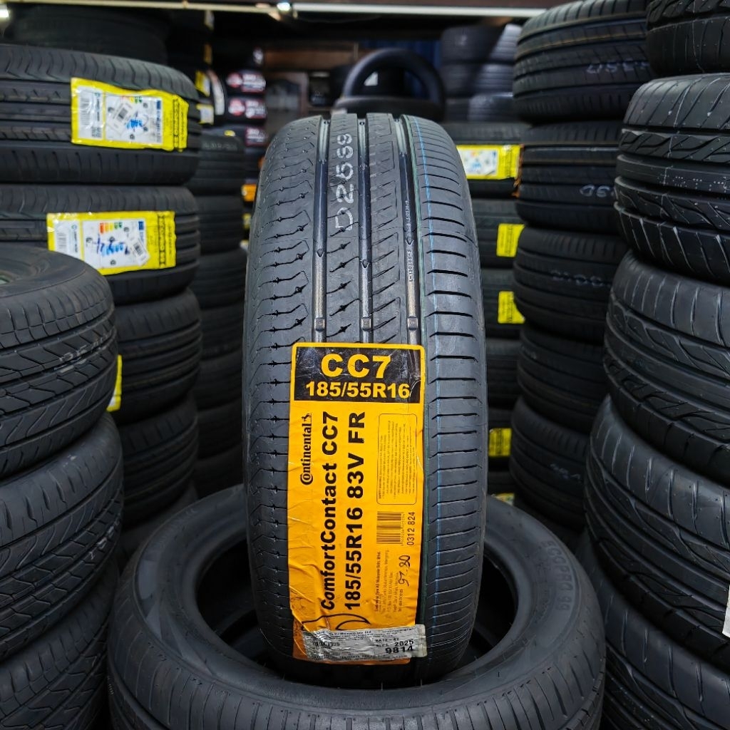 [Free Installation] Continental CC7 R16 185/55R16 Tyre | Fresh Stock | KK Tyres