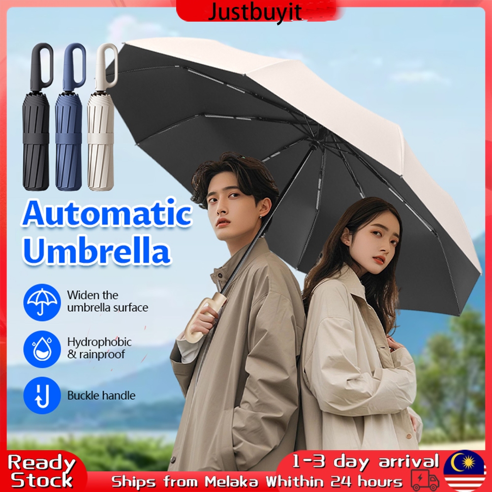 Automatic Foldable Umbrella Auto Open Close One Handed Umbrella Automatic Umbrella Windproof Sunscreen Automatik Outdoor