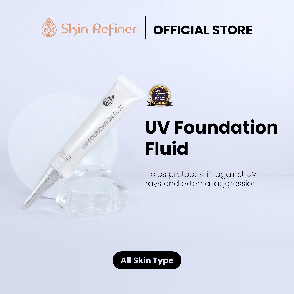 【Official Store】Skin Refiner Foundation Fluid (30g)