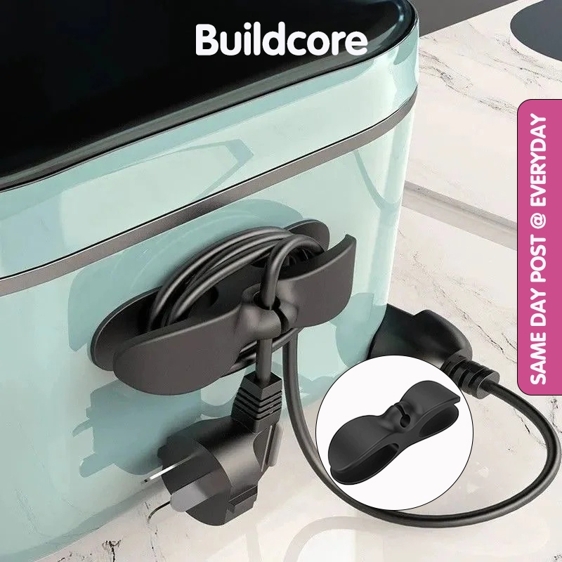 10PCS《 》Cable Organizer Cord Wrapper Wire Holder Storage Winder Kitchen Wrap 电线缠绕器