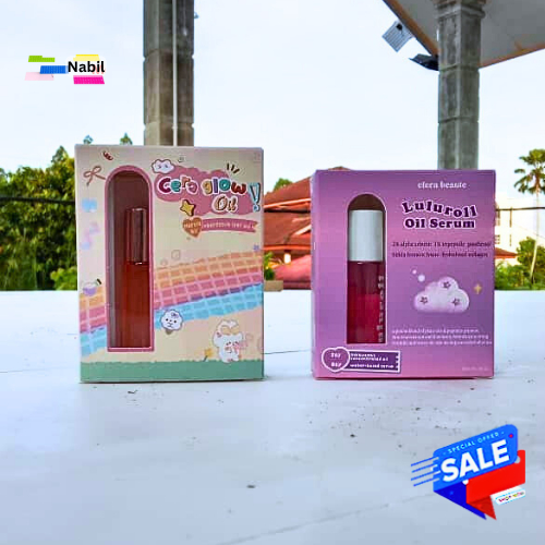 CERA OIL & CERA LULUROLL SERUM OIL - ORI CLARA GLOW BEAUTY UNTUK SERI WAJAH ( Lulu Oil )