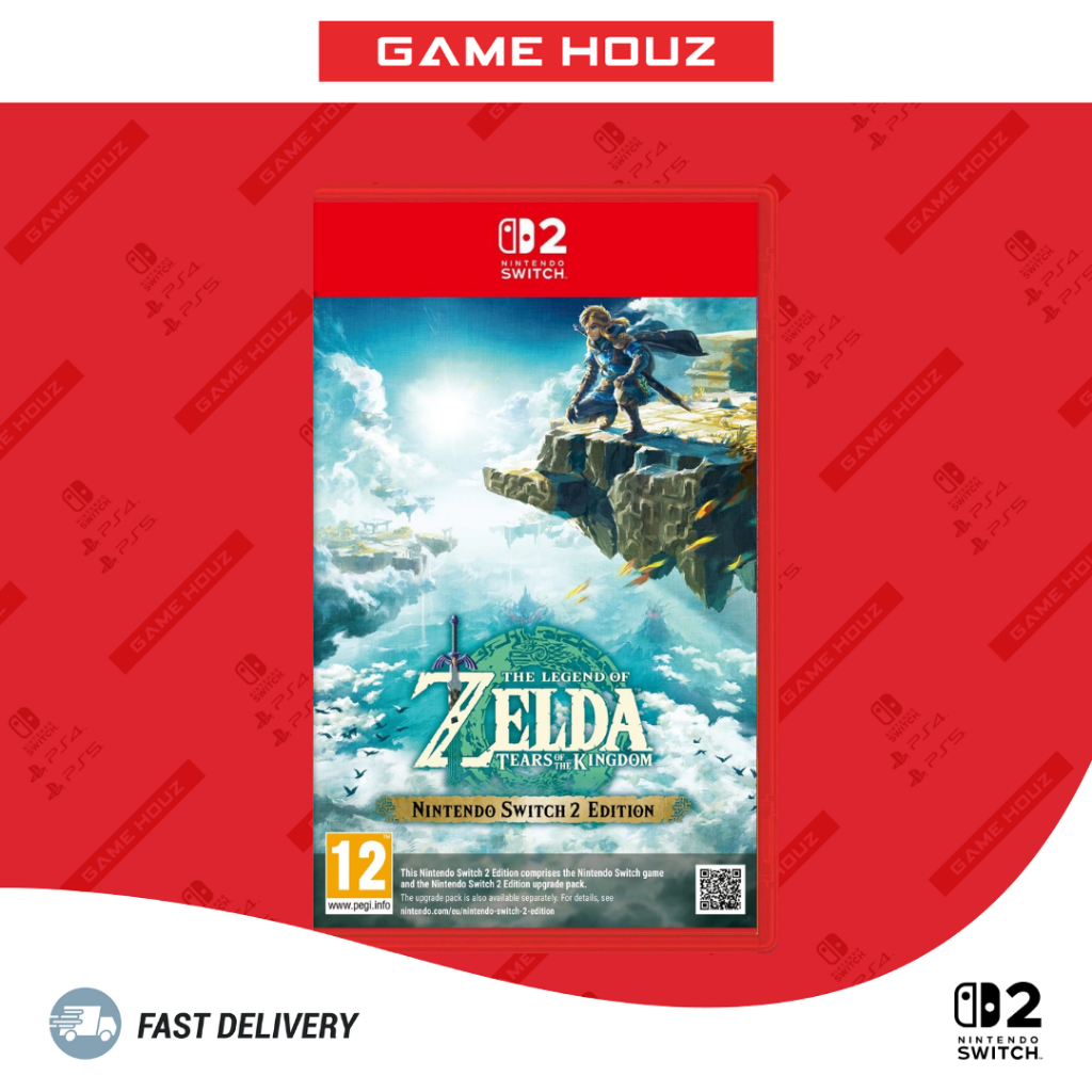 (Nintendo Switch 2) The Legend of Zelda: Tears of the Kingdom Enhanced Edition - NEW/USED