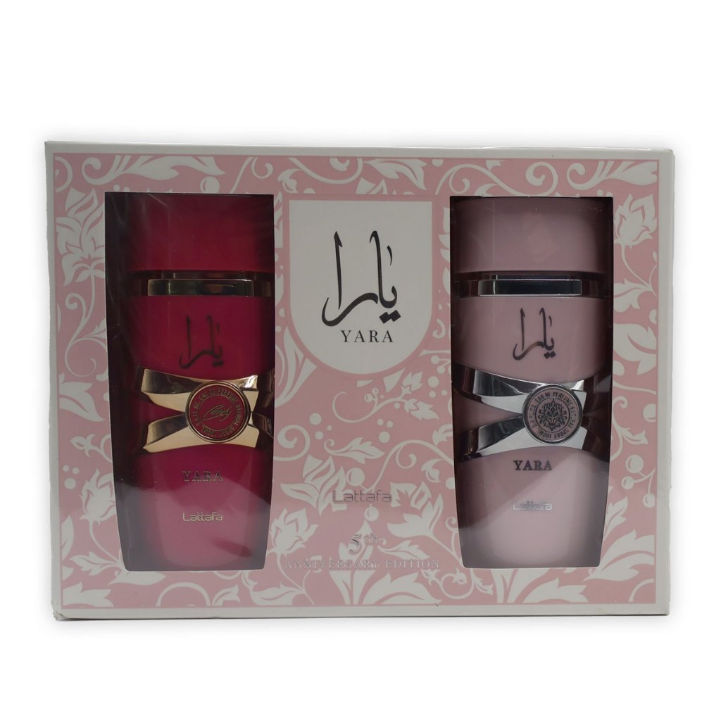 Lattafa Yara & Yara Candy 5th Anniversary Edition Gift Set Minyak Wangi Wangi for Women