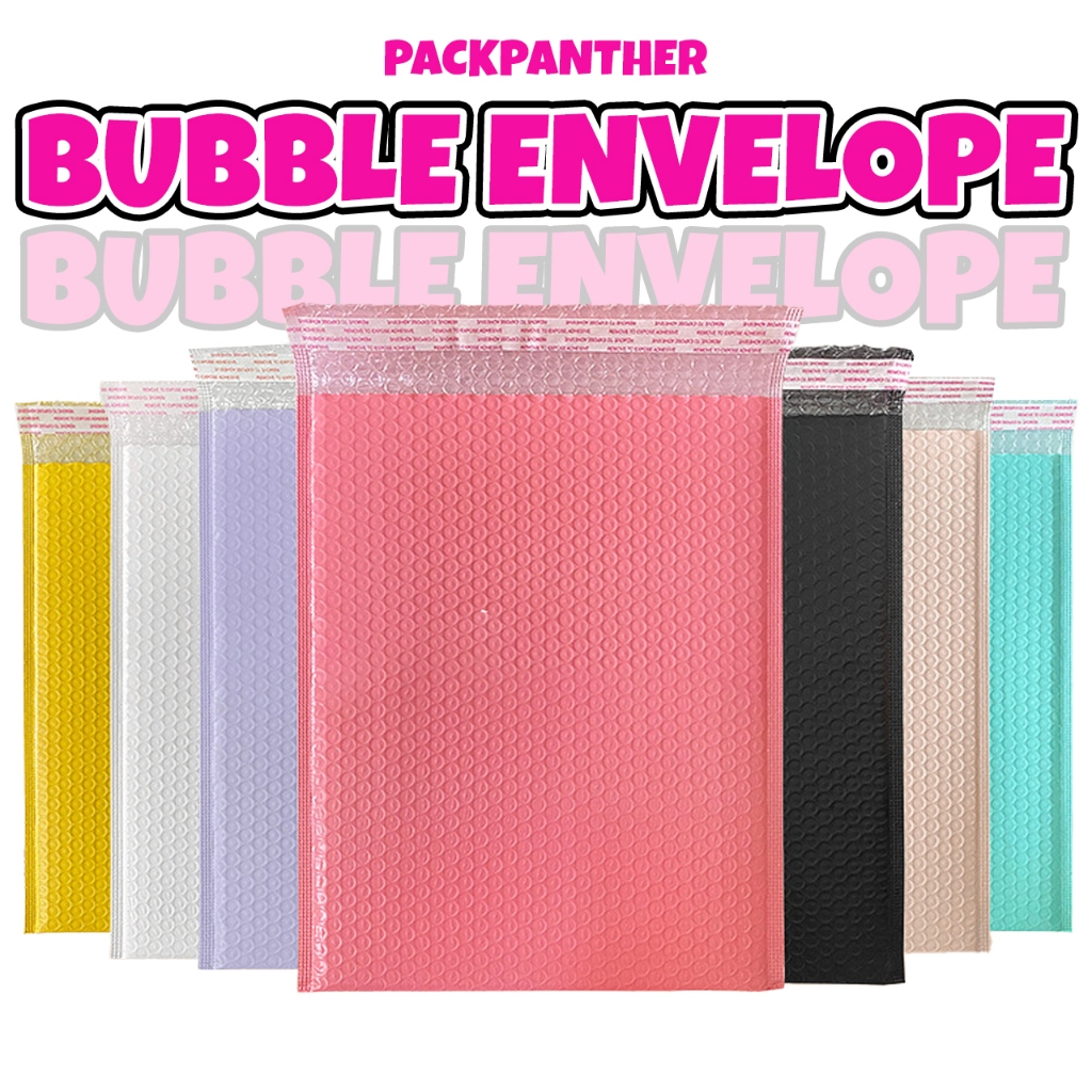 PACKPANTHER Bubble Envelope Bubble Wrap Bubble Parcel Bag Courier Bag Bubble Bag 气泡袋 Bubble Mailer