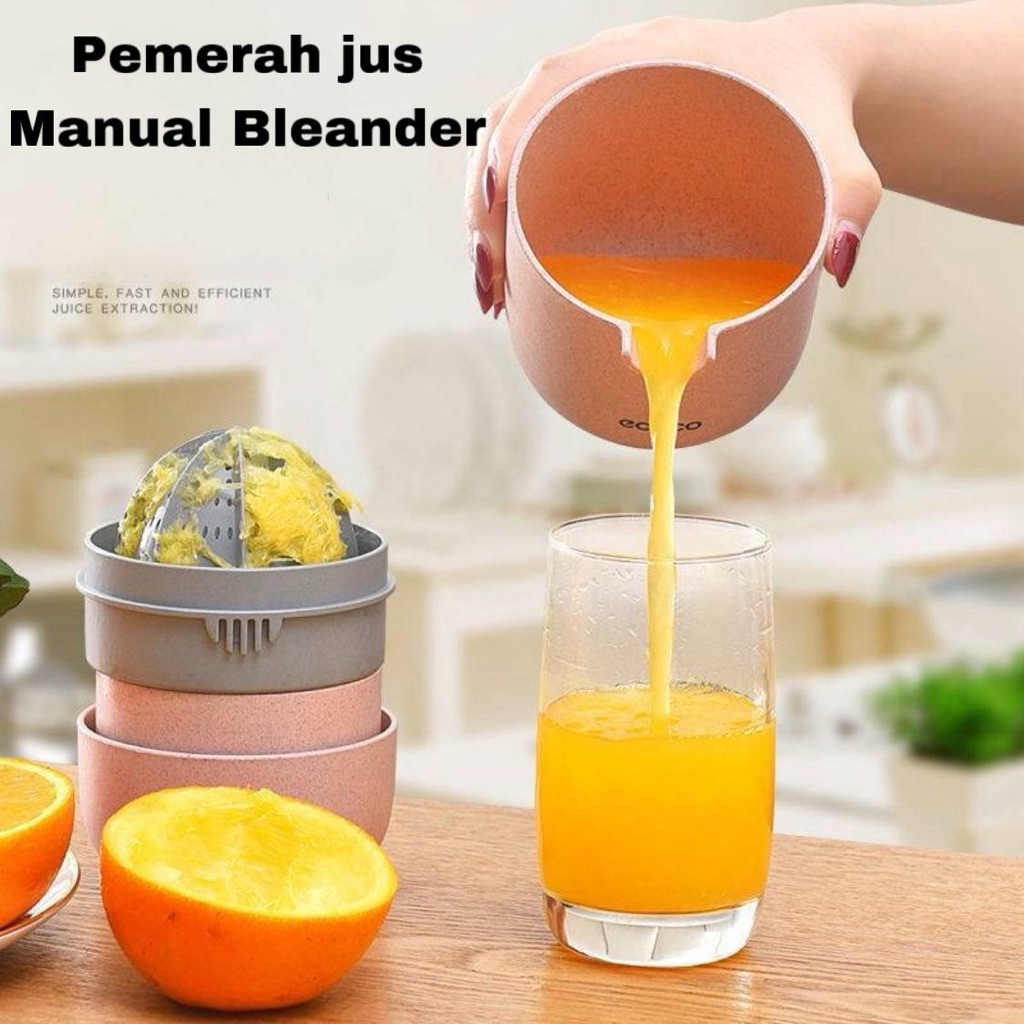MANUAL MINI JUICE SQUEEZER pemerah buah pengisar buah blender manual jus oren mesin buah kitchen kit kisar buah oren