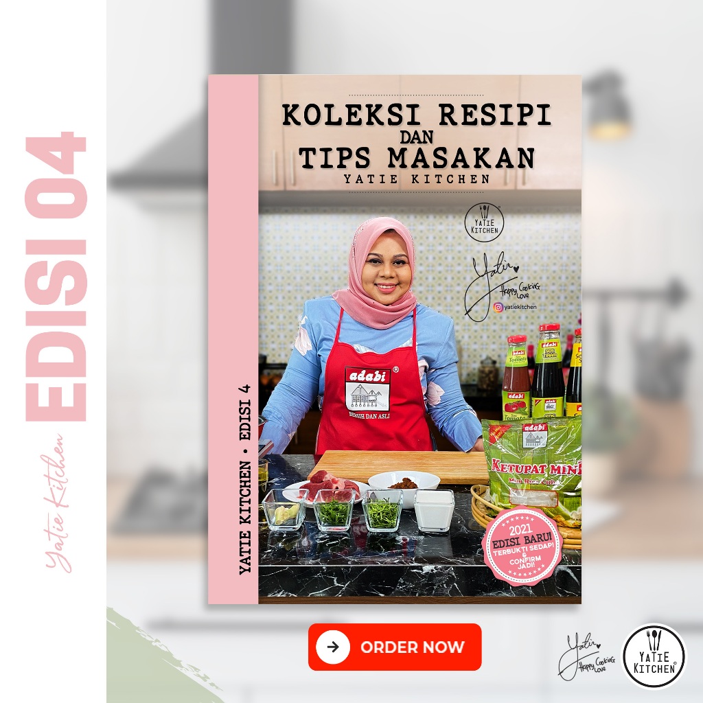 EDISI 04 - Koleksi Resipi dan Tips Masakan Yatie Kitchen Ebook