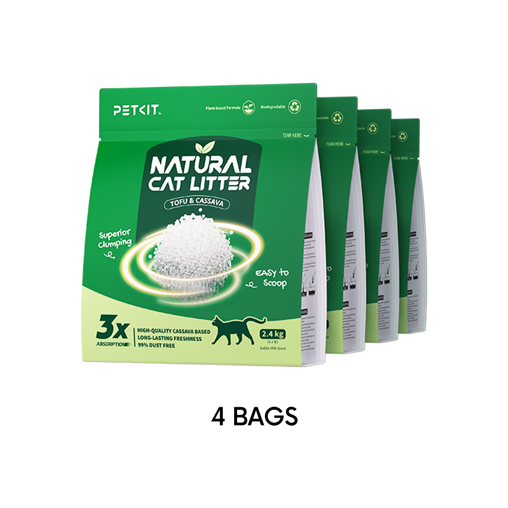 PETKIT Natural Cat Litter Tofu & Cassava 2.4KG