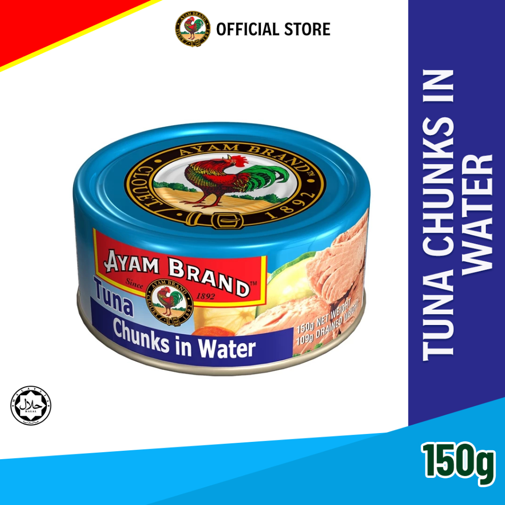 Ayam Brand Tuna Chunks in Water 150g
