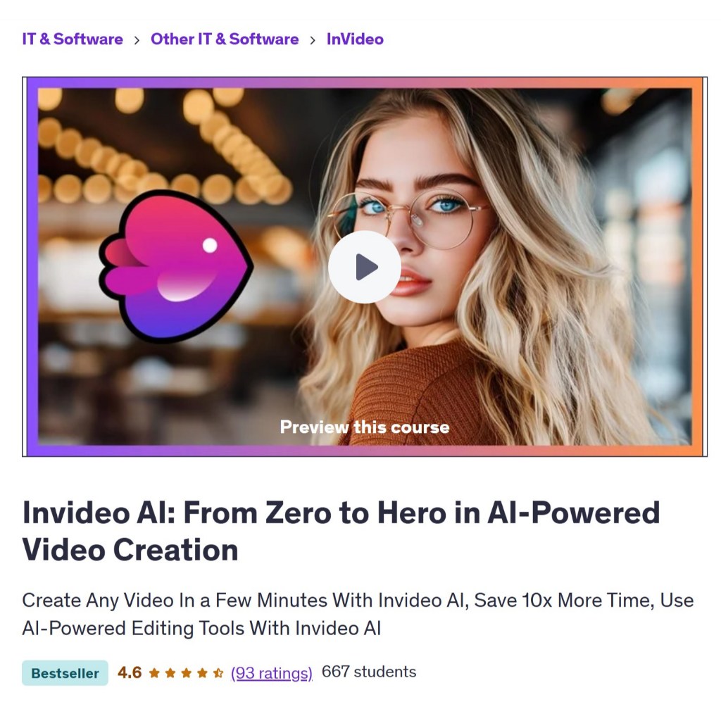Make Ai Video Course - Invideo AI: From Zero to Hero in AI-Powered Video Creation