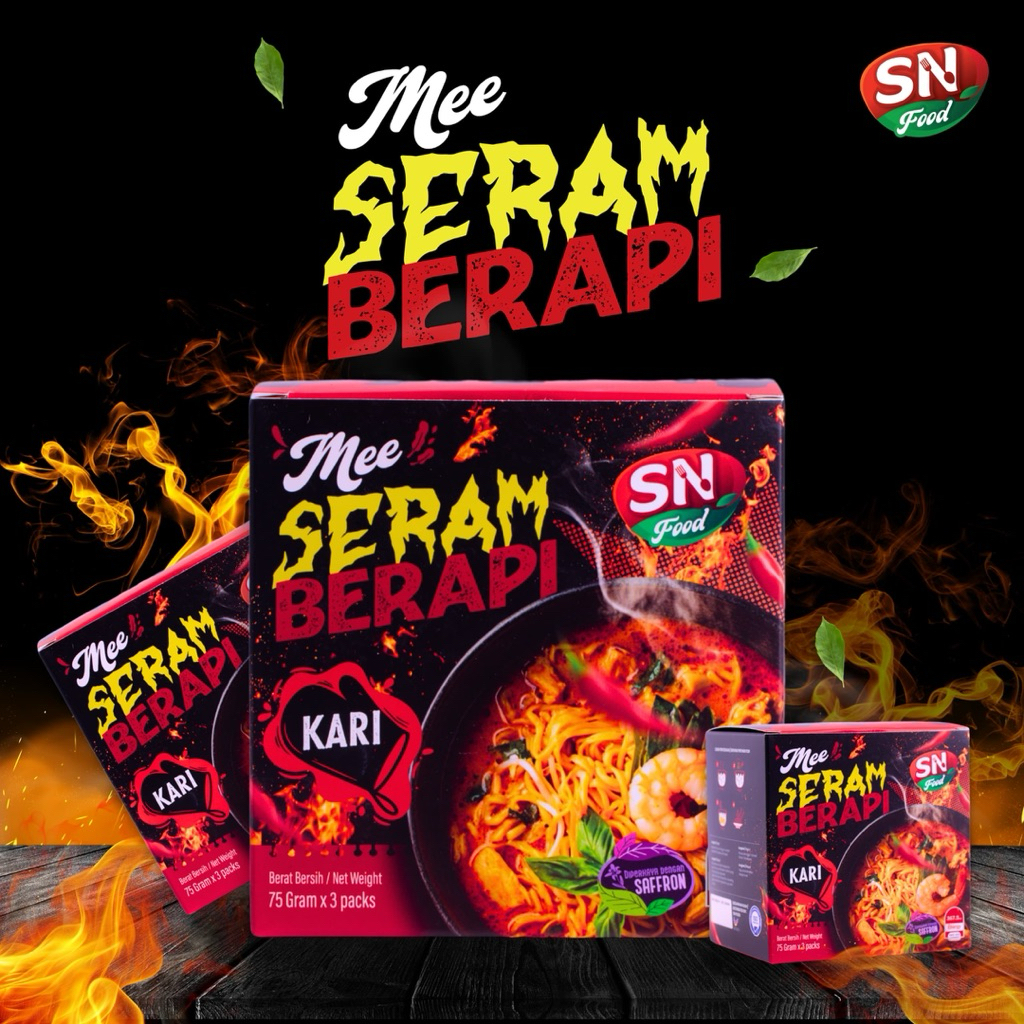 Mee Seram Berapi Kari by SN FOOD