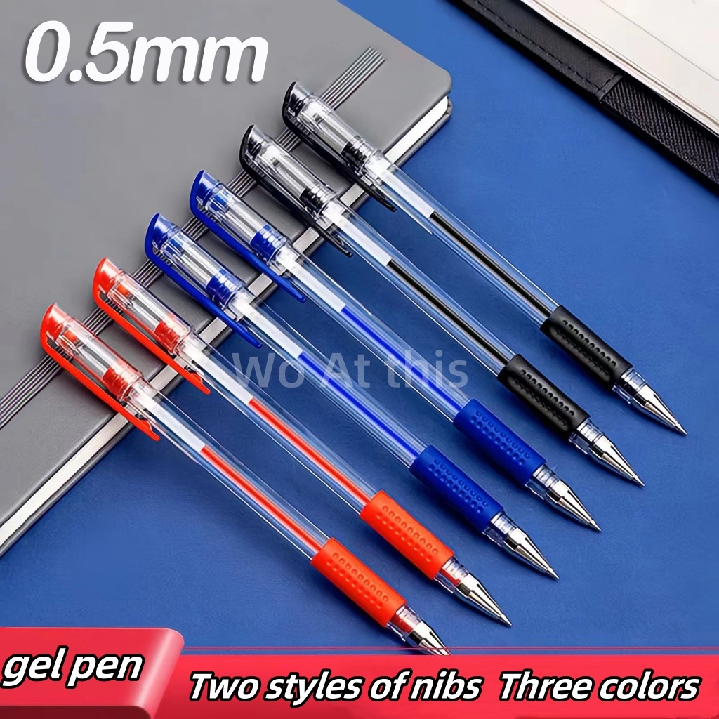 (1PC)Gel Pen 0.5mm Bullet/Needle Ball Point Student Office Stationary Refill 0.5mm 中性笔 水笔 圆珠笔 替换笔芯