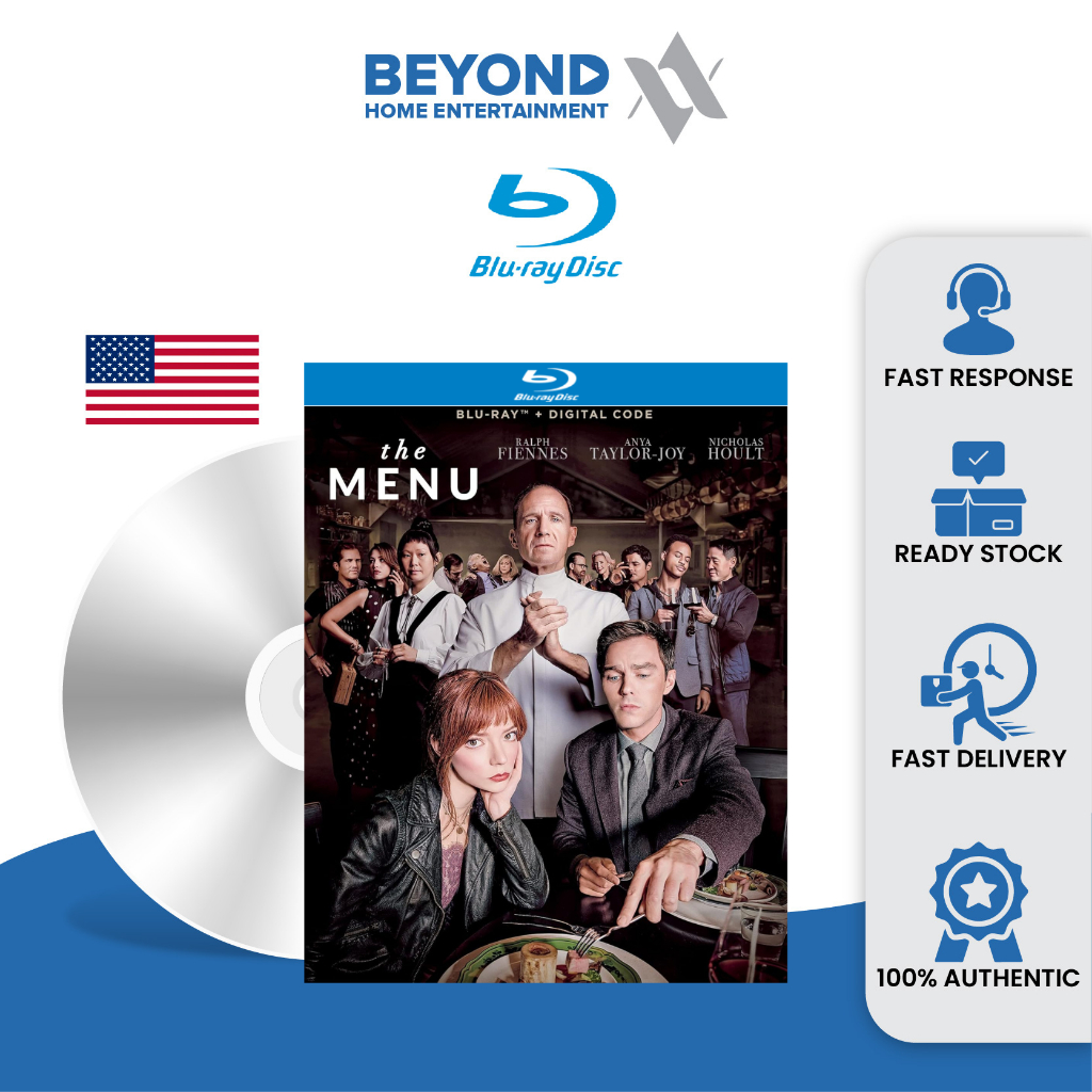 The Menu [Bluray] Blu Ray Disc High Definition