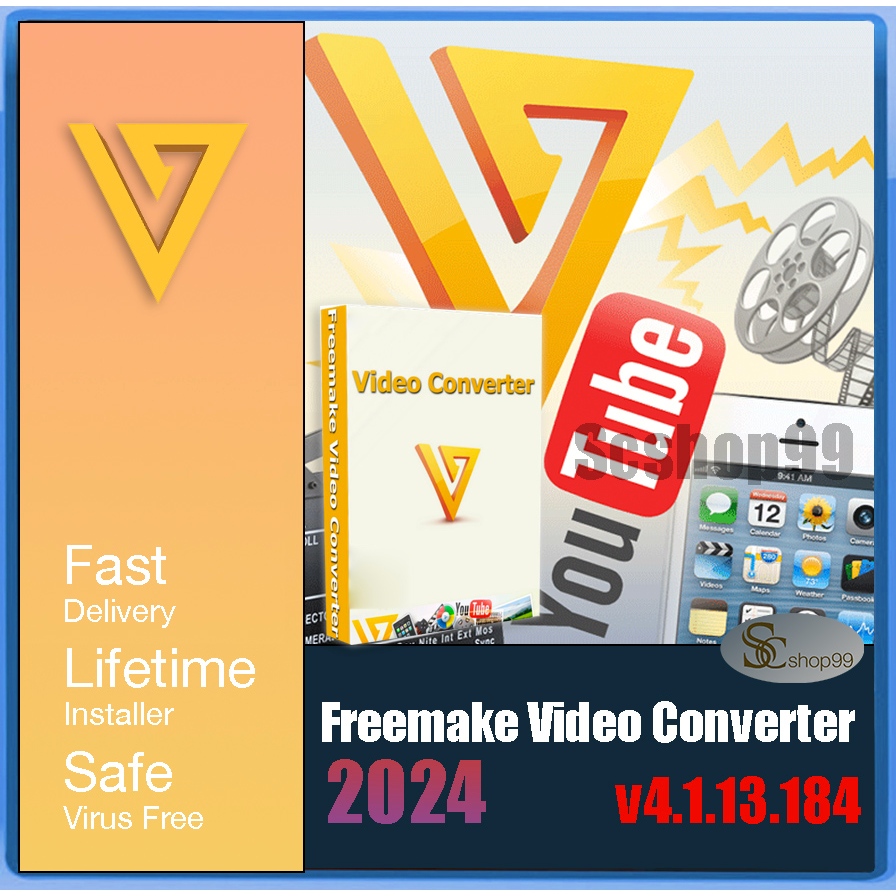 Freemake Video Converter 4.1.13.184 For windows 64 bit (Latest Oct 2024)