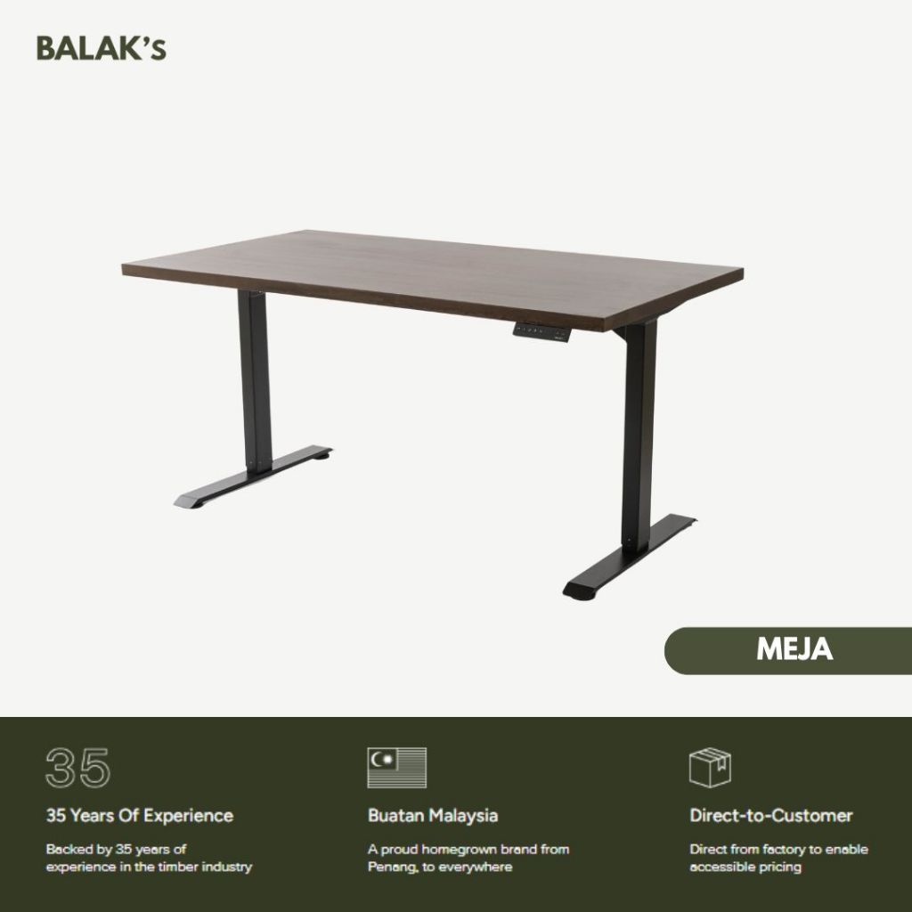 BALAK's Adjustable Electric Ergonomic Standing Desk