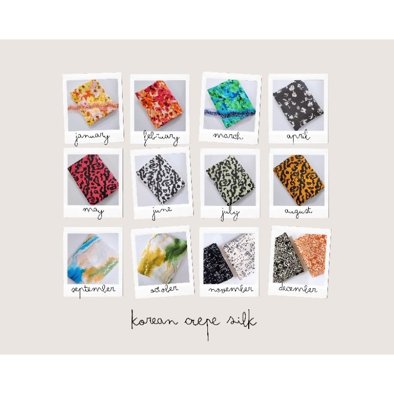 Korean Crepe Silk aka Mango Silk