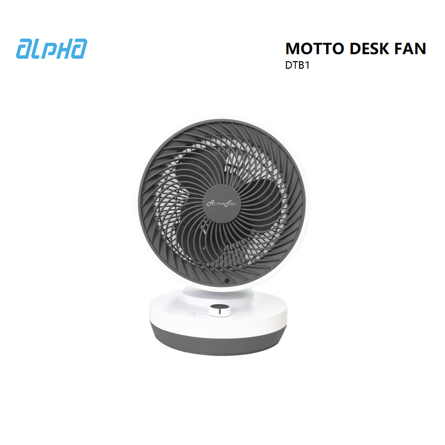 Alpha MOTTO Kipas Meja 💬 Desk Fan Table Fan Circulation Fan DTB1