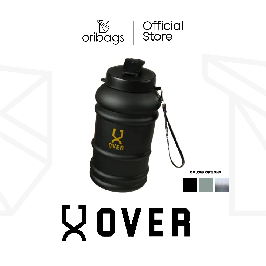 Over 2.2L Oversized Pro Bottle with Flip Cap