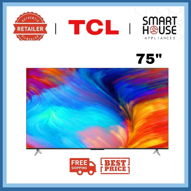 FREE SHIPPING !! TCL P636 75 inch 4K Google TV 75P636