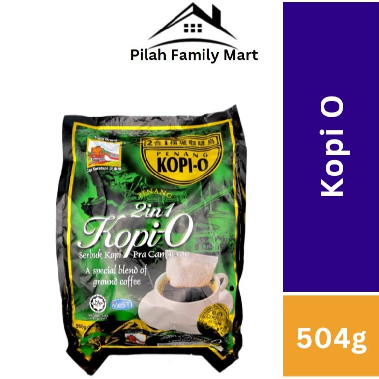 Kopi O CAP KERETAPI Penang 2in1 504g