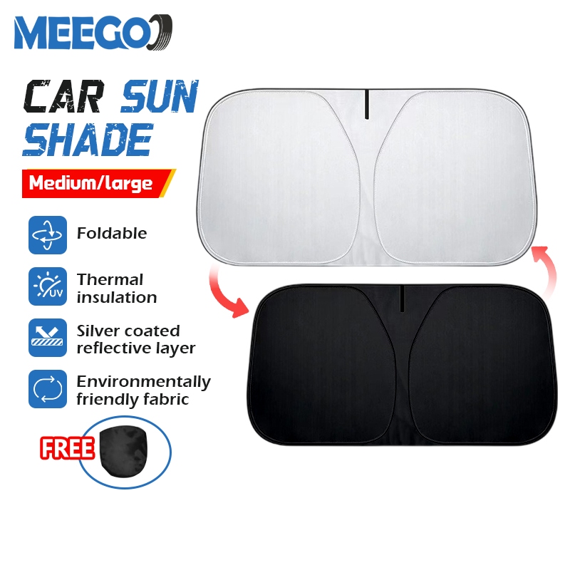 MeeGoo Foldable Front Car Sun Shade Cover 汽车遮阳帘