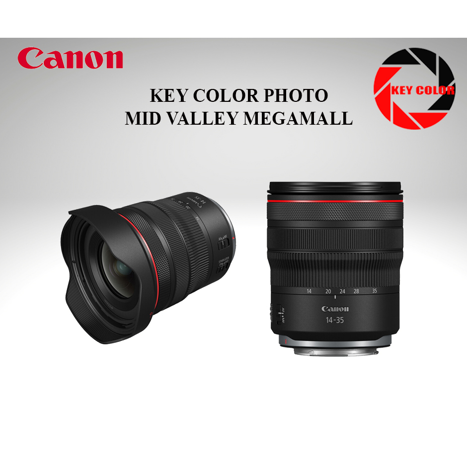 Canon RF 14-35mm f/4 L IS USM Lens (Canon Malaysia 3 Year Warranty)