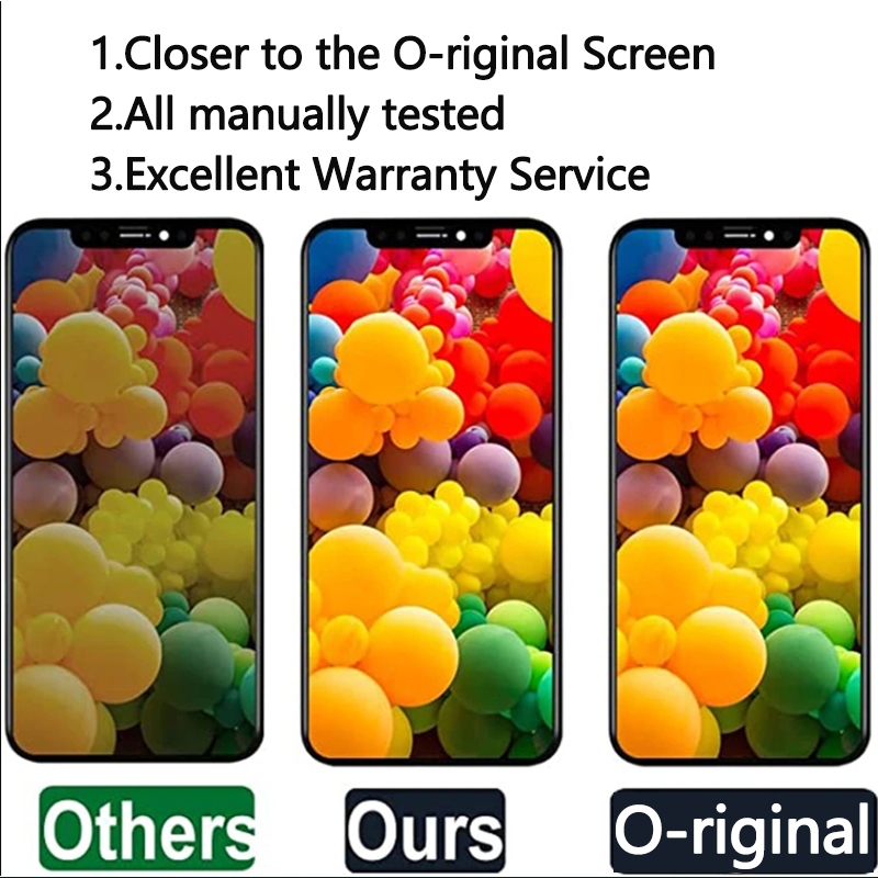 Set Lengkap Skrin Sentuh LCD OLED Sedia Ada Serasi untuk 6 7 8 Plus X Xr Xs Xs Max 11 12 Pro MAX 13 14 15