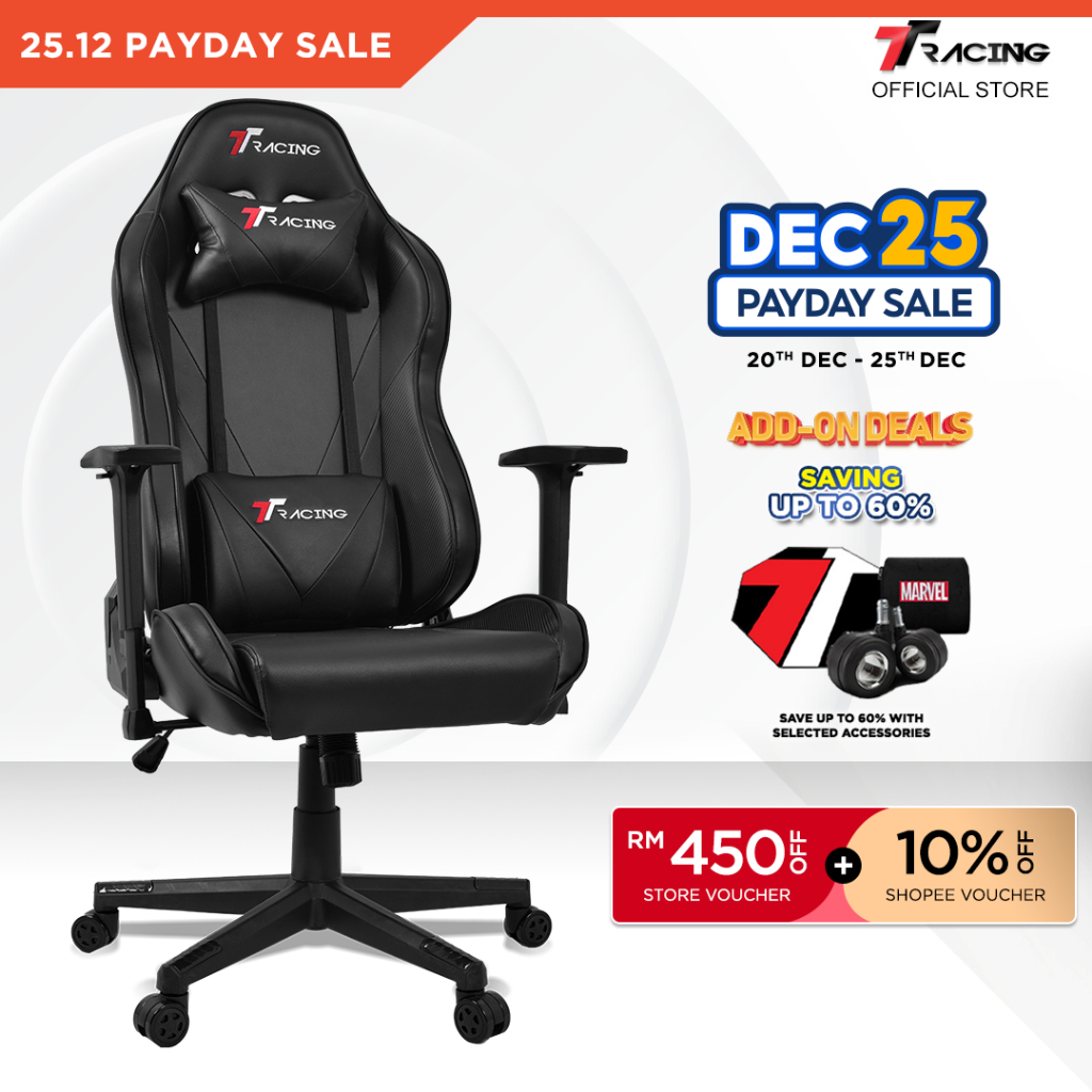 TTRacing Swift X Swift X Pro Gaming Chair Ergonomic Office Chair Kerusi Gaming - 2 Years Official Warranty