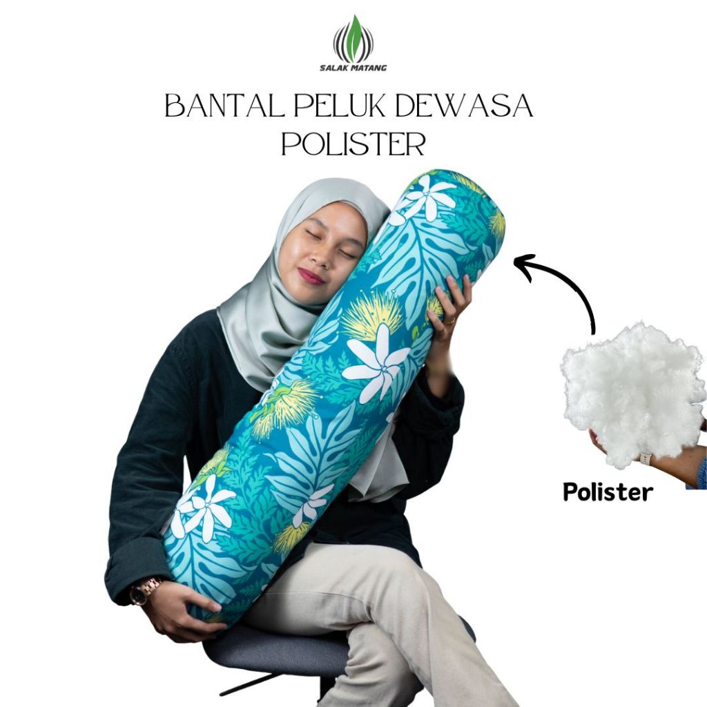 BANTAL PELUK DEWASA KAIN COTTON / BANTAL PELUK BESAR / BANTAL GULING / BANTAL PELUK POLISTER / 5 PCS PER ORDER