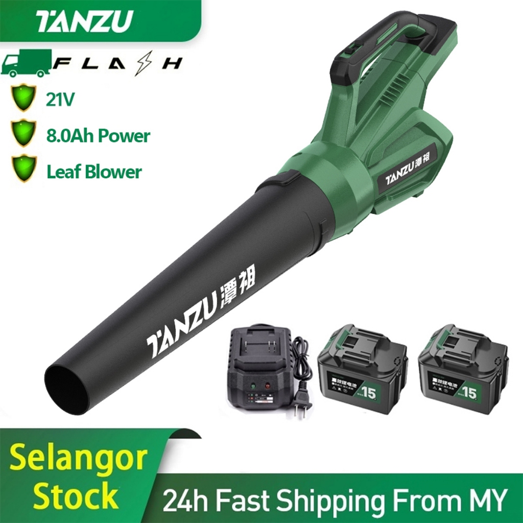 TANZU Heavy Duty Cordless Electric Leaf Blower