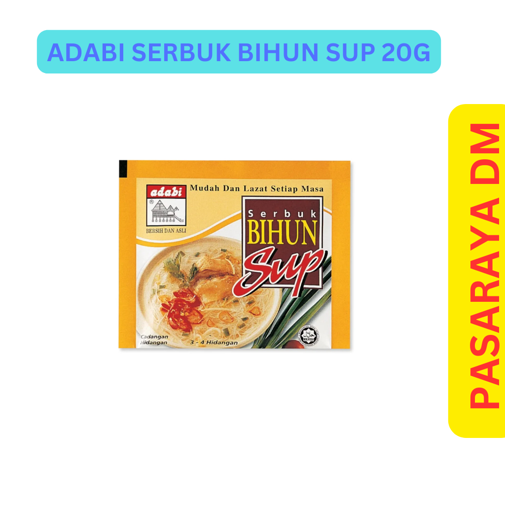 Adabi Serbuk Bihun Sup 20G (ADABI BIHUN SOUP 20G)