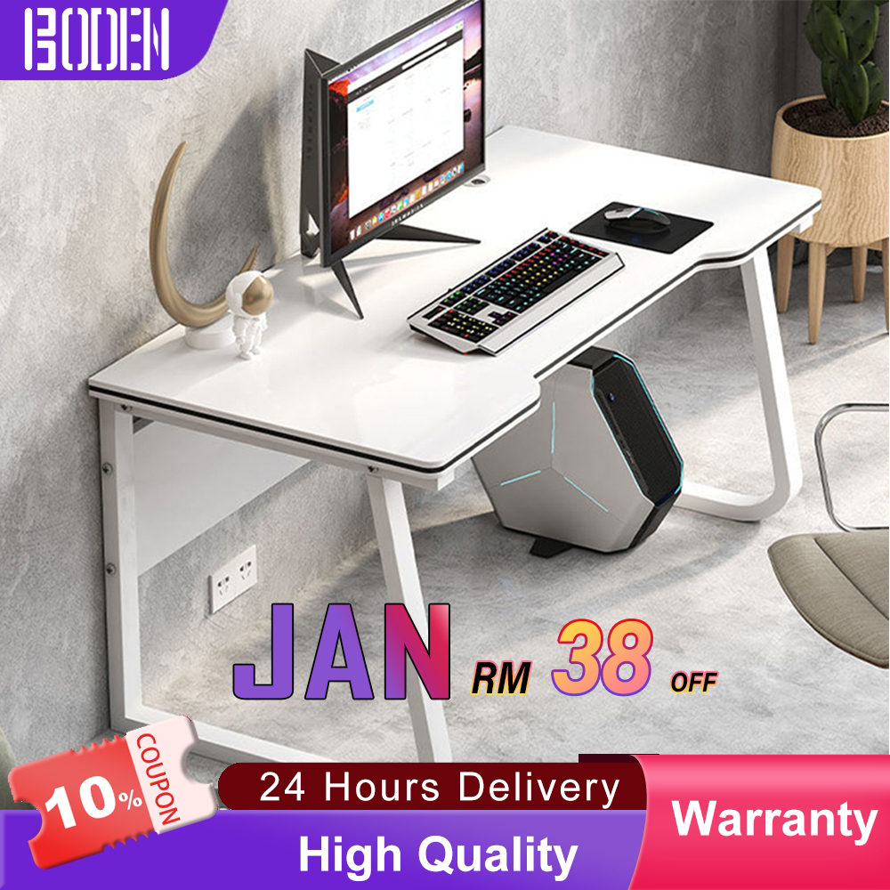 【Warranty】Gaming Table Study Table Meja Belajar Laptop Meja Computer Desk Laptop Table Gaming Office Desk Standing desk