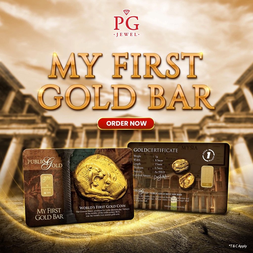 Public Gold Bullion Bar PG 1g (Au 999.9) 24K - My First&hellip;