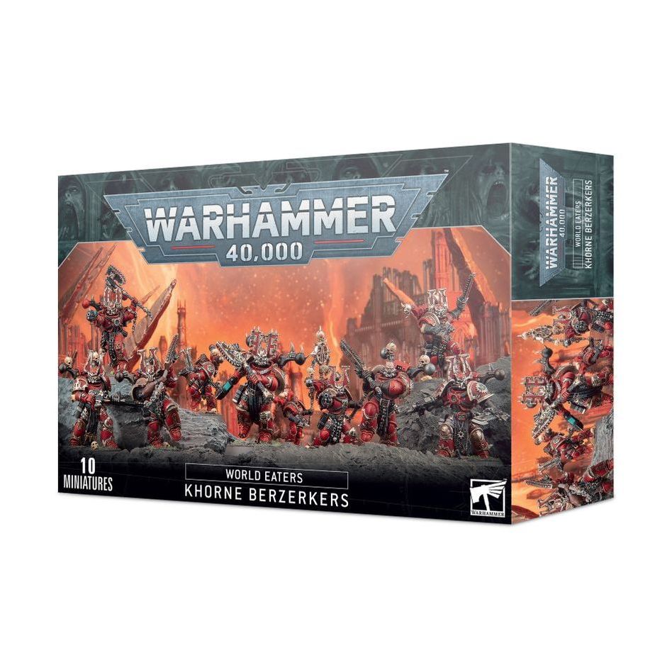 Warhammer 40,000 World Eaters Khorne Berzerkers