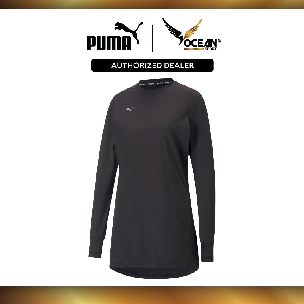 Puma Modest Activewear Women Long Sleeve Black 52179001