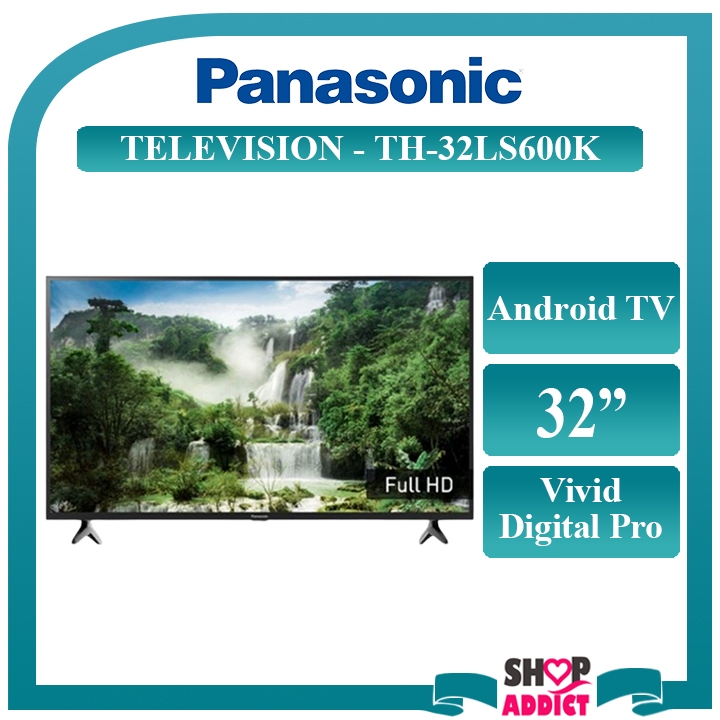 Panasonic Television LED, FULL HD Android TV TH-32LS600K 32" | TH-43LS600K 43" with Chromecast Built-in Voice Control