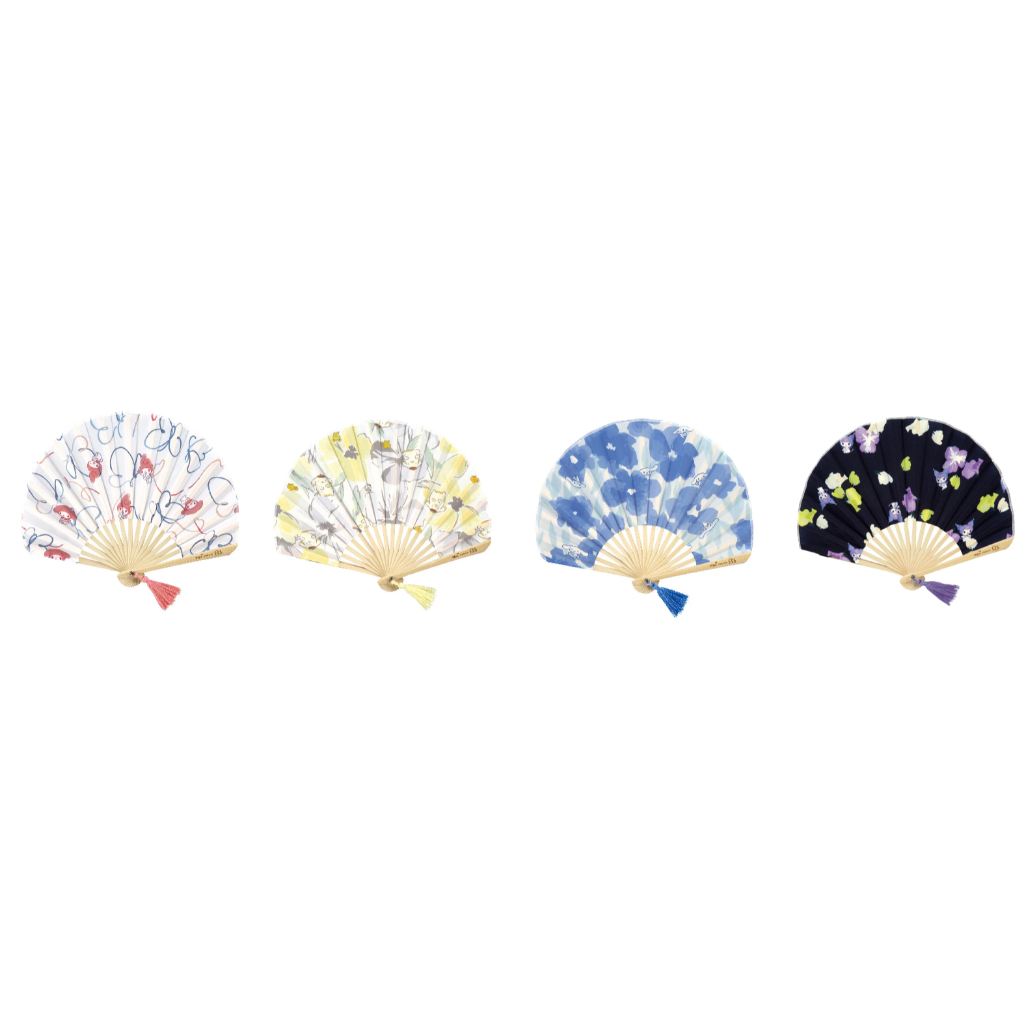 [Direct from Japan] Sanrio Gift Box Folding Fan Japan NEW Sanrio Characters