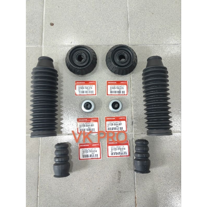 (8PCS) HONDA CITY T9A , JAZZ GK ABSORBER MOINTING , ABSORBER SHAFT BUSH , ABSORBER COVER