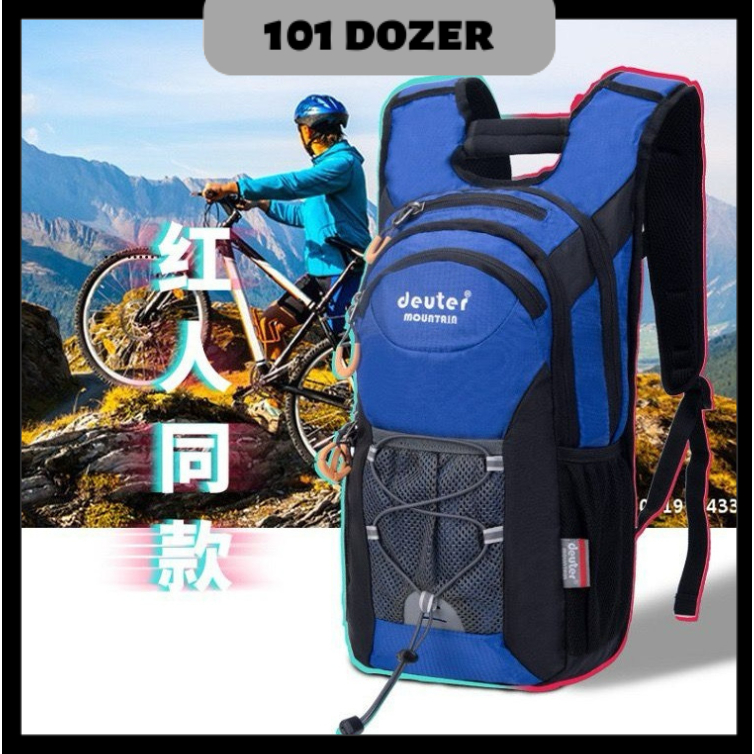 DEUTER 20L MOUNTAIN HIKING BACKPACK Travel Outdoor Camping Bag Waterproof Beg Sukan Kalis Air