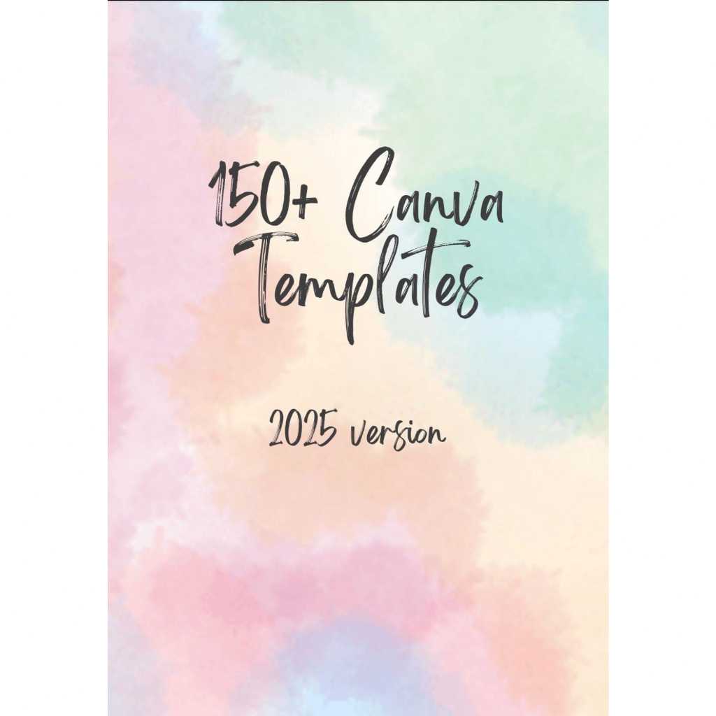 150+ Canva Templates 2025 Edition | PLR & MRR Digital Products Bundle | Digital Planners & Templates DFY