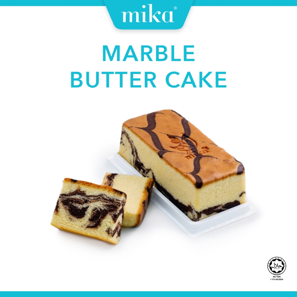 Mika Marble Butter Cake 200g 大理石牛油蛋糕 (Halal)