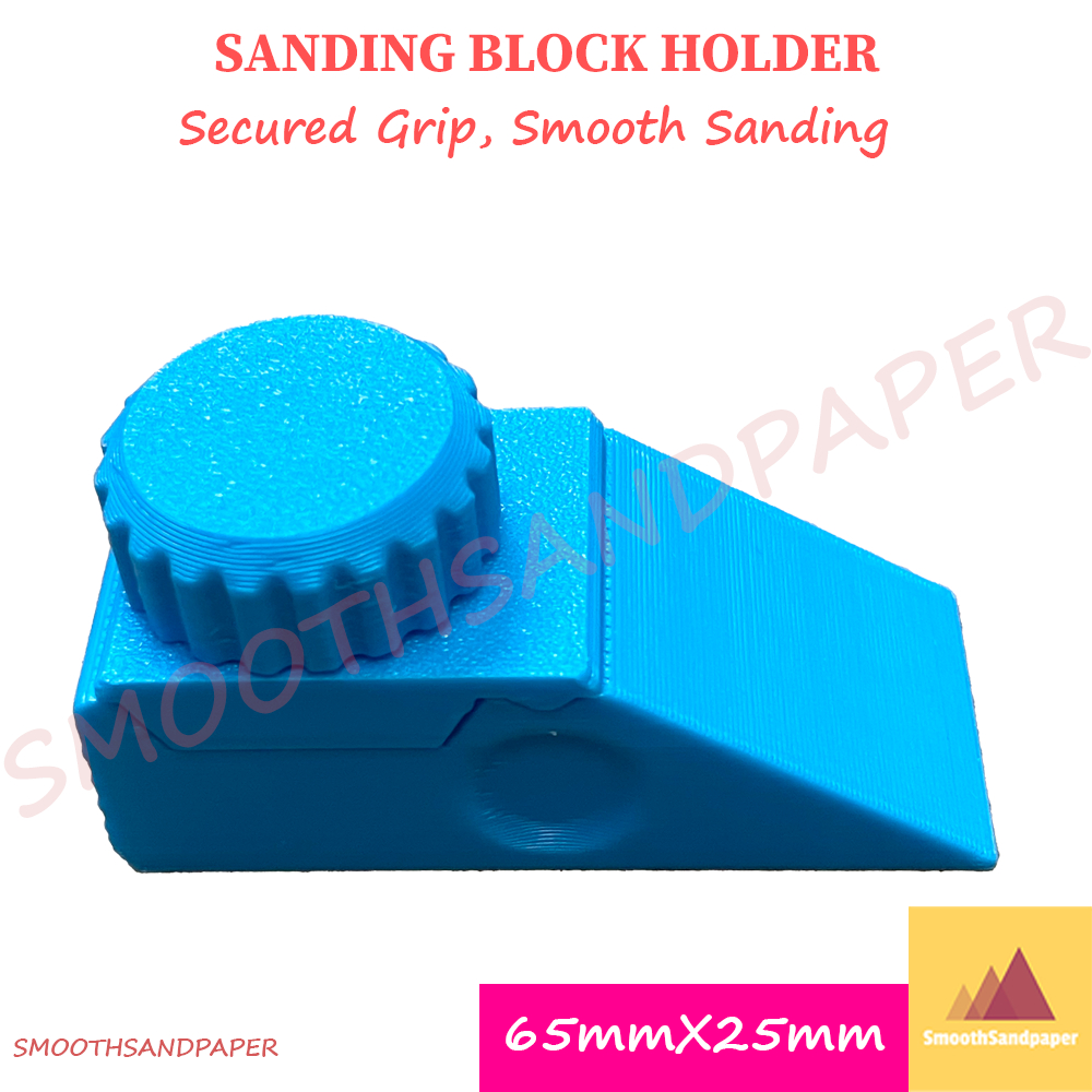 Sanding Block Holder Sandpaper Tools Corner 砂纸阻角打磨器 image 5