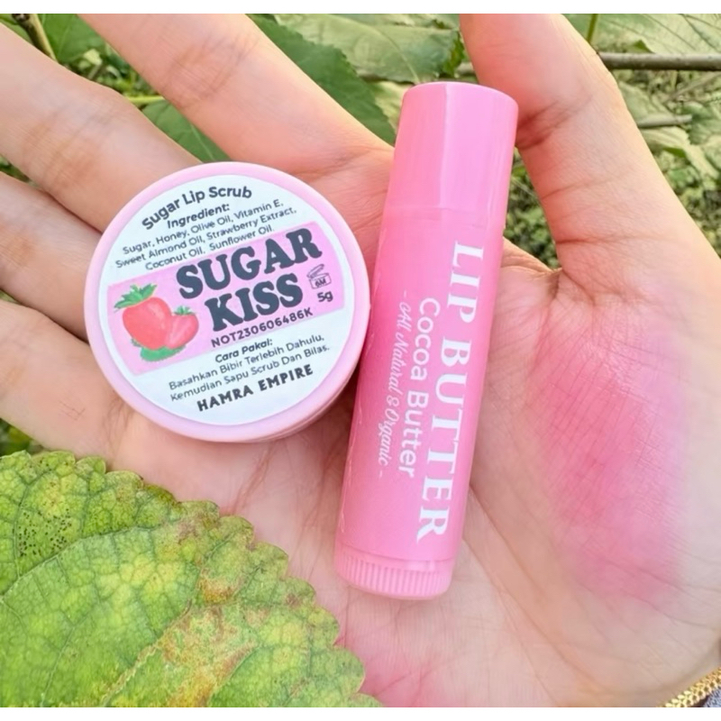 LIP SCRUB & LIP BUTTER “code MAGIC” by Hamra empire ORIGINAL HQ