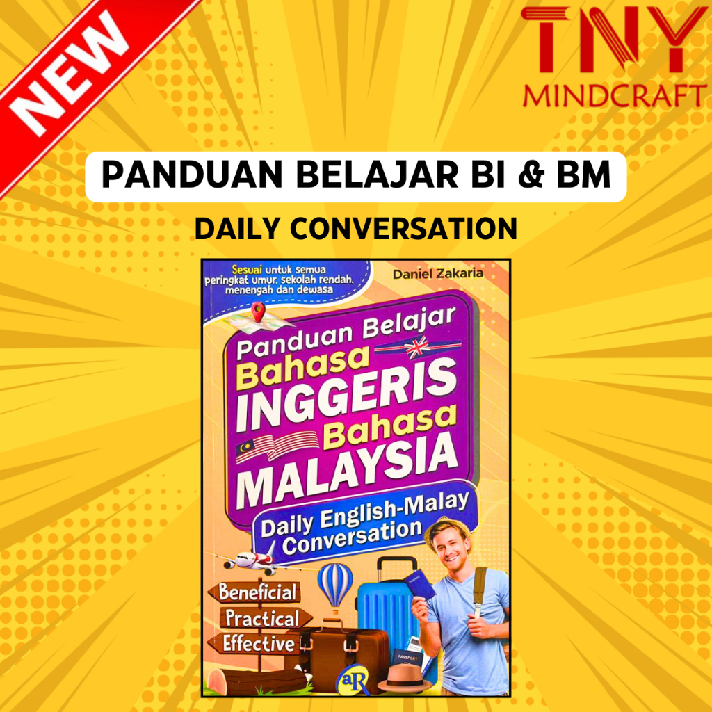 [TNY] AR: Buku Panduan Belajar Bahasa Inggeris Bahasa Malaysia Daily English-Malay Conversation
