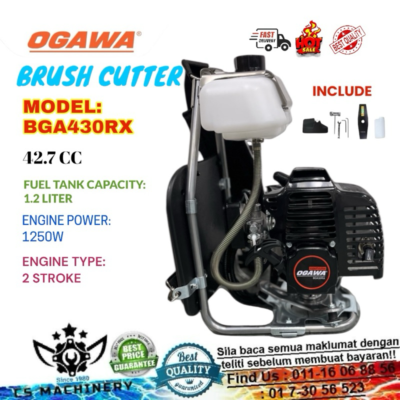 OGAWA 🔥 BG430RX BRUSH CUTTER NEW MODEL/BG430RX OGAWA MESIN POTONG RUMPUT
