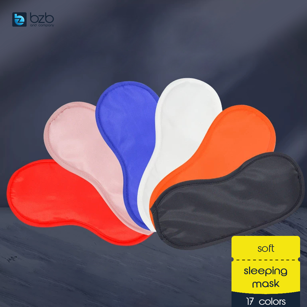Eye Sleeping Rest Mask Soft Comfort Lightweight Blindfold for Traveling and Relaxing 眼罩 Penutup Mata